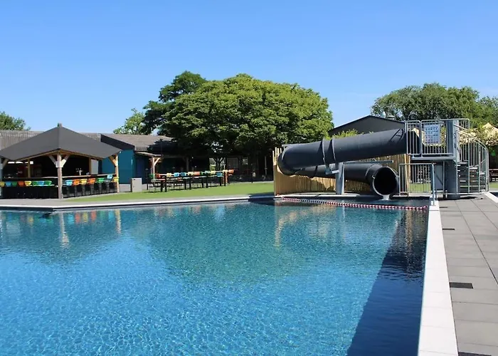 Met Vijverzicht Horská chata Lathum